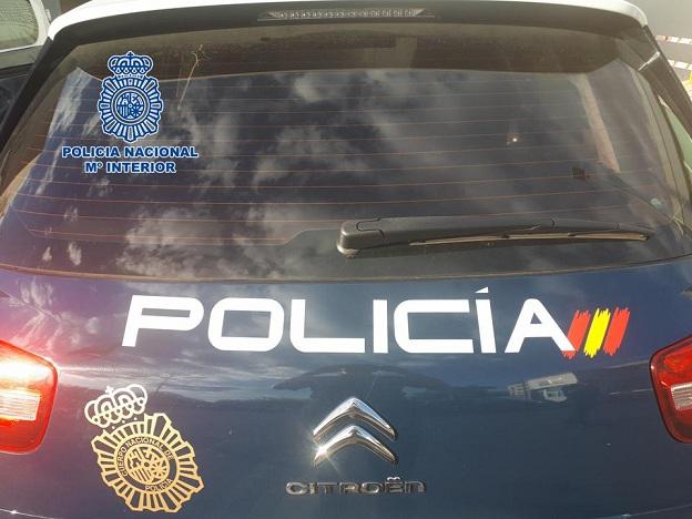 La Policía lo detuvo de madrugada. 