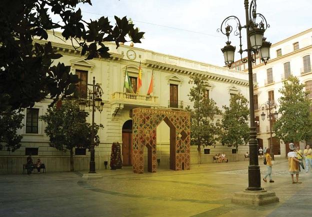 Fotomontaje de la portada que se pondrá en la Plaza del Carmen.