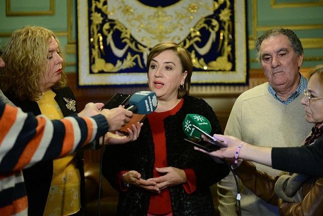 Sandra García, delegada del Gobierno andaluz. 