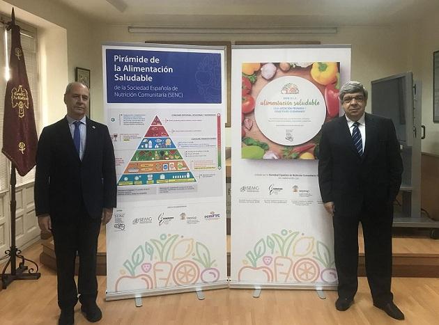 Presentación de la nueva pirámide de alimentación saludable.