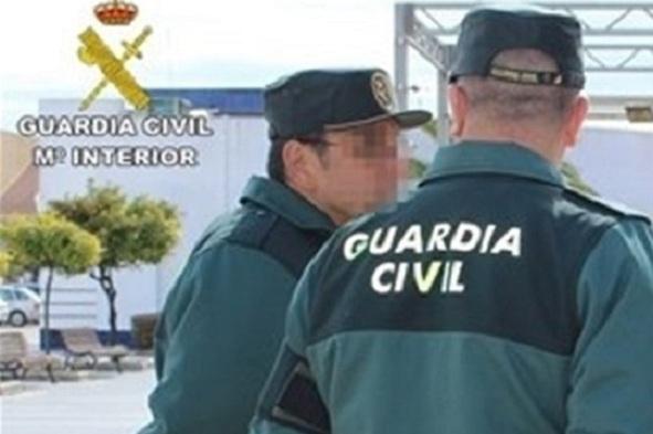 La Guardia Civil detuvo al conductor temerario. 