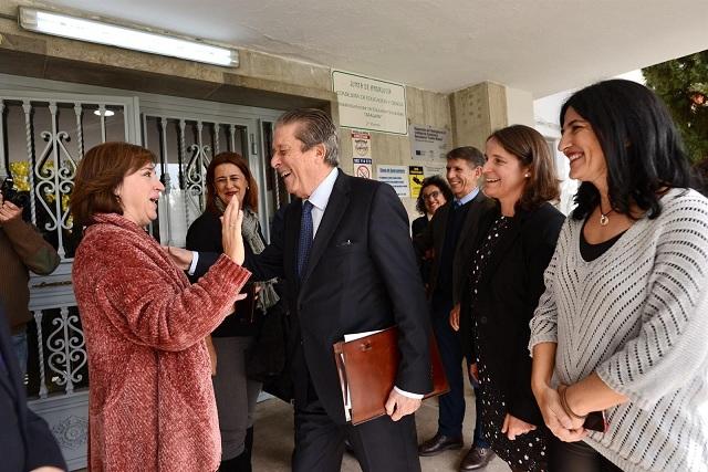 Federico Mayor Zaragoza ha participado en los actos. 