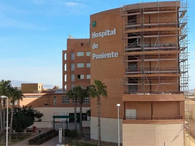 Hospital del Poniente, en El Ejido. 