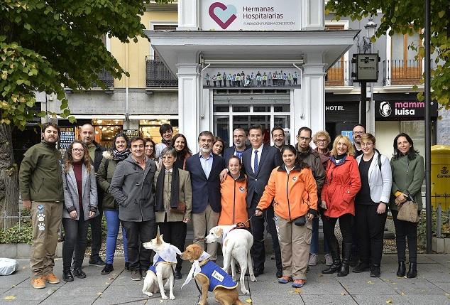 Las Hermanas Hospitalarias atienden a 400 personas con discapacidad en Granada. 