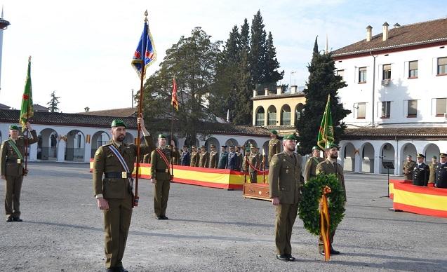 Actos de homenaje y condecoraciones en el Acuartelamiento Cervantes Actos de homenaje y condecoraciones en el Acuartelamiento Cervantes.
