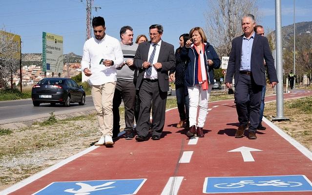 El nuevo tramo tiene unos 200 metros de longitud.