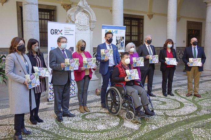 Presentación del calendario solidario. 