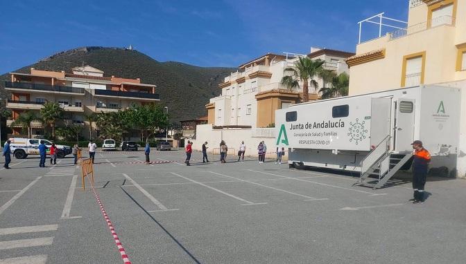 Cribado masivo en Gualchos-Castell de Ferro.