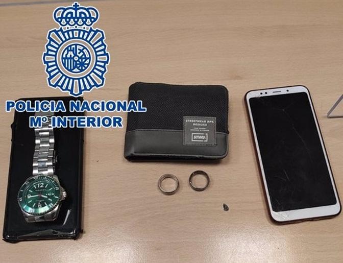 Efectos recuperados por los agentes.