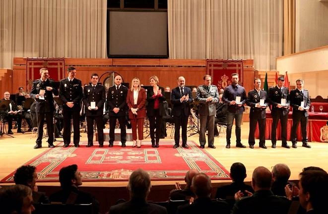 Celebración del patrón de los Bomberos en el Auditorio Manuel de Falla. 