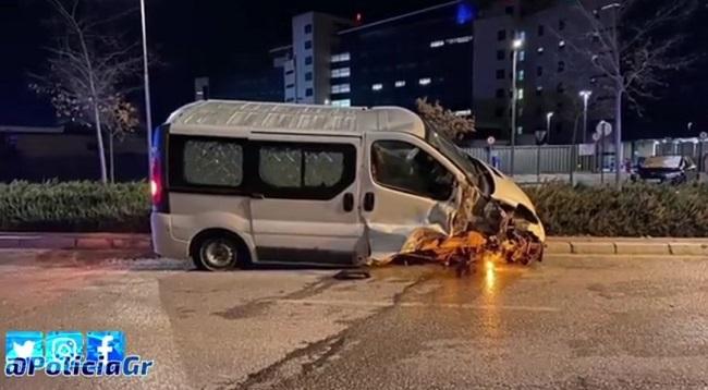 Vehículo accidentado.