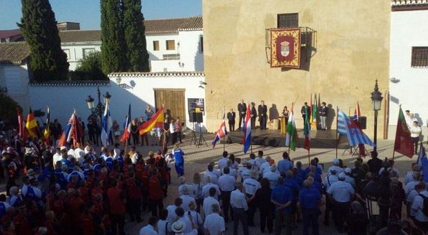 Acto de inauguración del campeonato. 