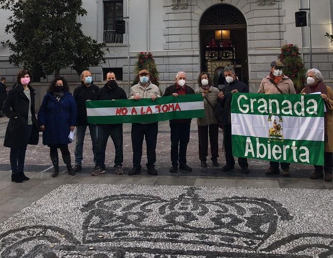 Presentación del acto alternativo a la Toma. 