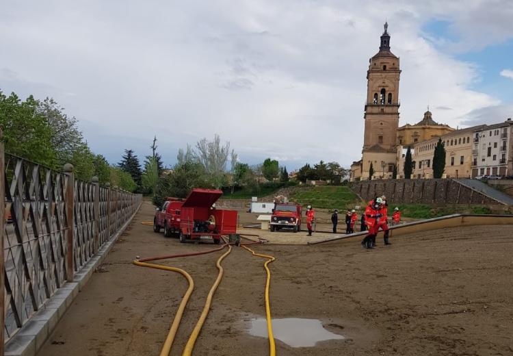 La tormenta descargó unos 30 litros por metro cuadrado en apenas una hora.