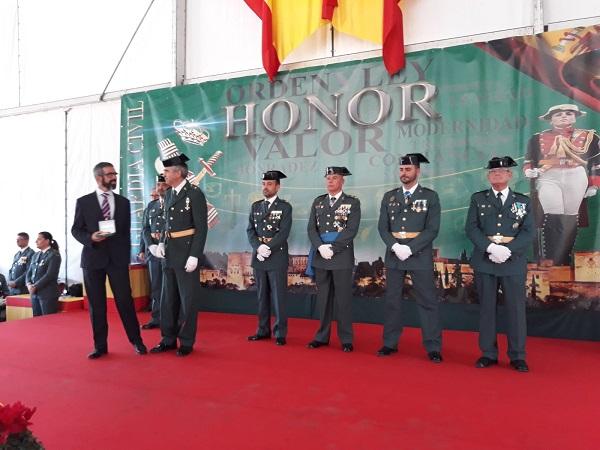 La Guardia Civil ha premiado a dos profesionales del 061.