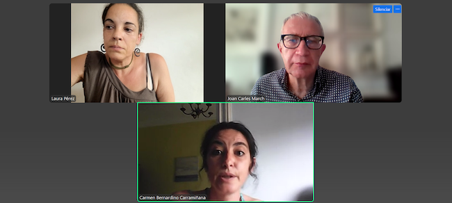 Las enfermeras Laura Pérez y Carmen Bernardino conversan con Joan Carles March en este excepcional 'Habladurías'.
