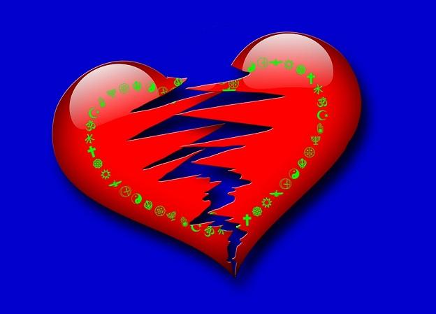 Corazón roto Corazón roto.