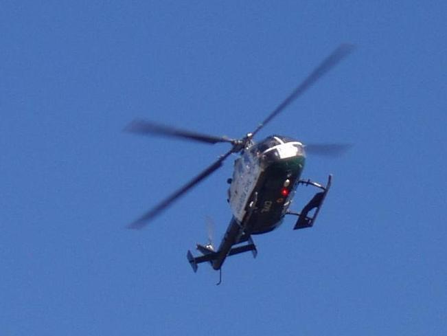 Helicóptero de la Guardia Civil.