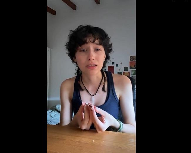 La hermana de Claudia, en el vídeo en sus redes sociales en el que lamenta que normalicemos los feminicidios.