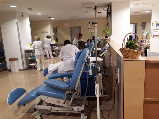 Instalaciones del Hospital de Día Médico.