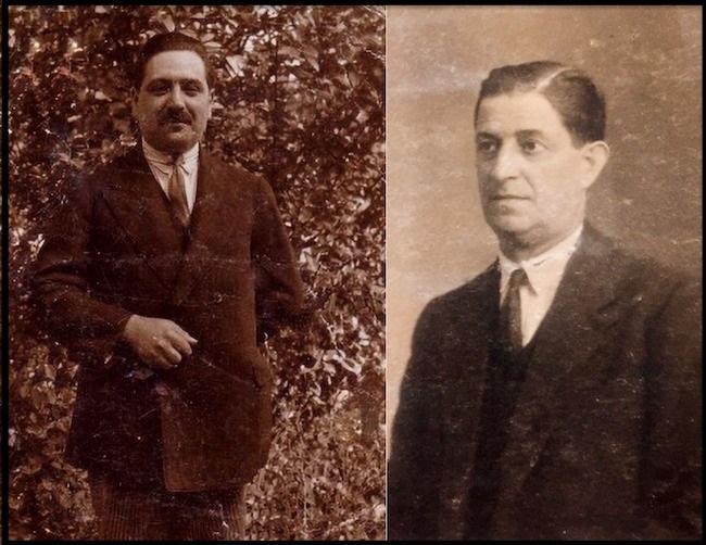 Fermín Roldán García (izquierda) y Francisco Ruiz Guiraum.