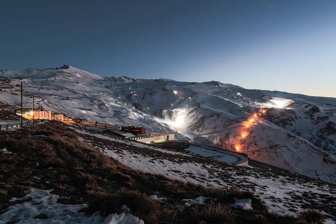 Panorámica de Sierra Nevada. 