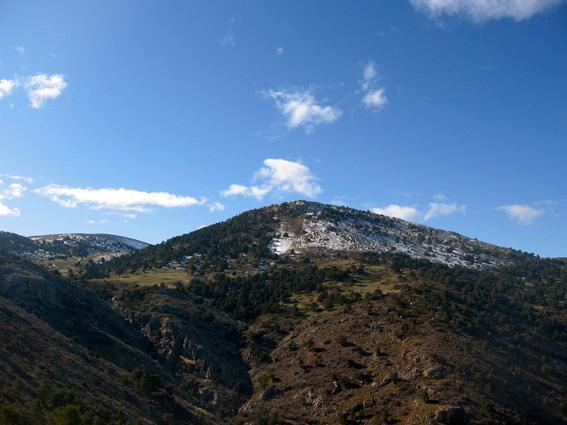 Vista de la Sierra de Baza.