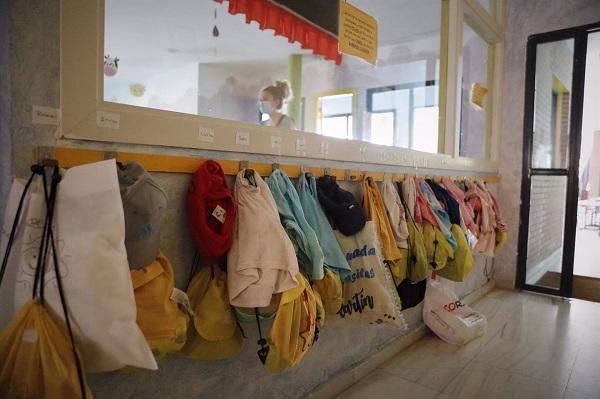 Imagen de archivo de la entrada a un centro infantil.