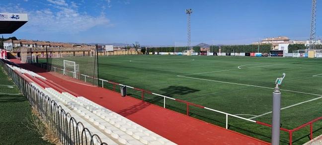 El campo de fútbol, tras su remodelación integral. 