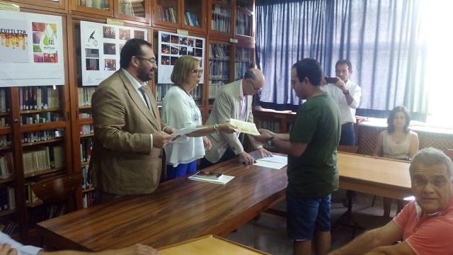 Reconocimiento a bibliotecas escolares granadinas. 