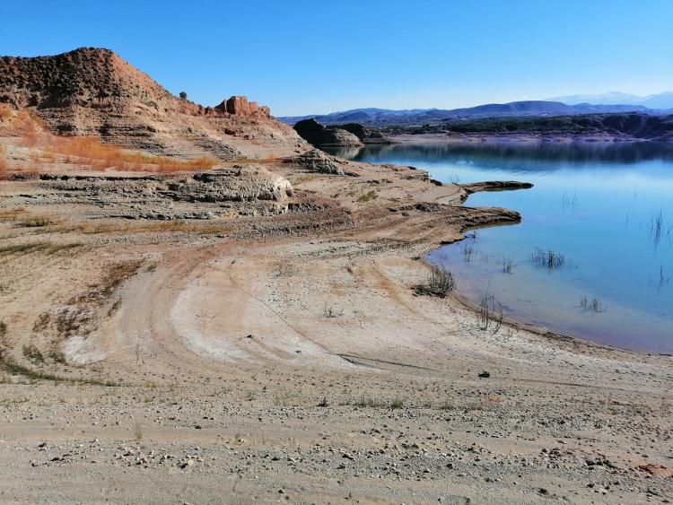 El embalse del Negratín, el más grande de la provincia con diferencia, está al 26% de su capacidad.