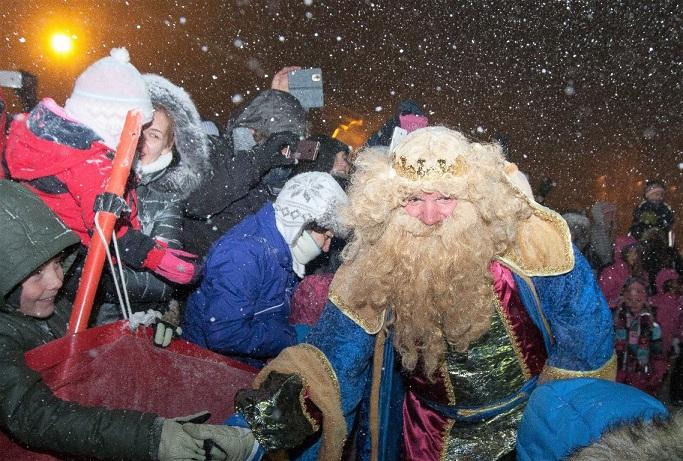 Los Reyes Magos son muy queridos en Sierra Nevada Los Reyes Magos son muy queridos en Sierra Nevada.