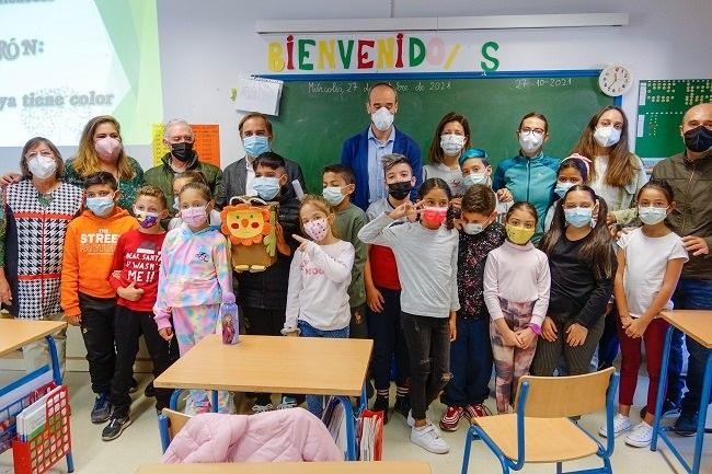 El programa educativo medioambiental, en el colegio público Arrayanes.