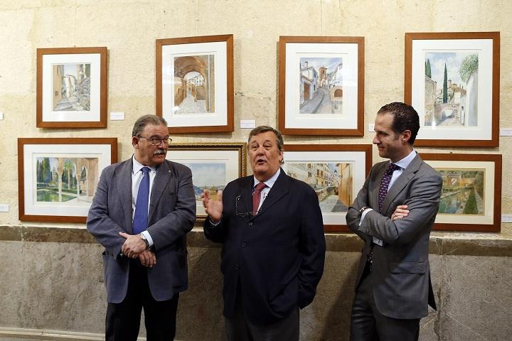 Inauguración de la exposición de Juan Miguel Torres.