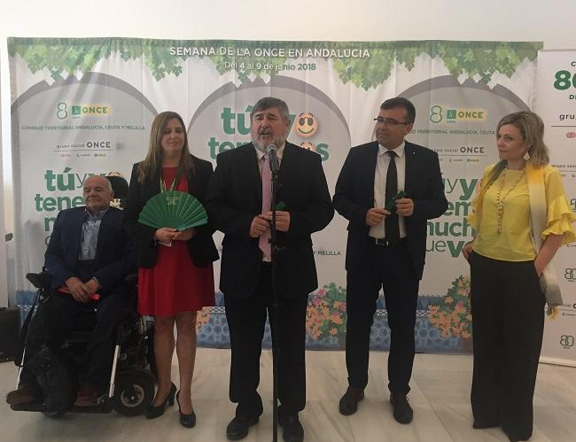 Inauguración de la Semana de la ONCE. Inauguración de la Semana de la ONCE.
