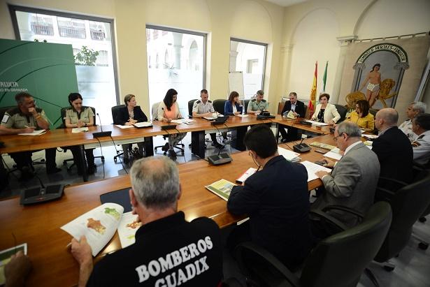 Reunión de coordinación del operativo Infoca. 