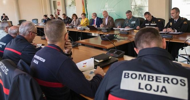 Reunión del Comité Asesor del Plan Infoca de Granada. 