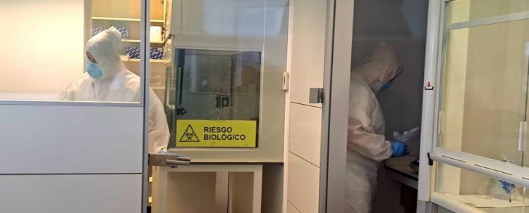 Instalaciones del laboratorio de la UGR encargado de la identificación genética.