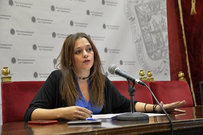La concejala de Derechos Sociales, Educación y Accesibilidad en el Ayuntamiento de Granada, Jemi Sánchez.