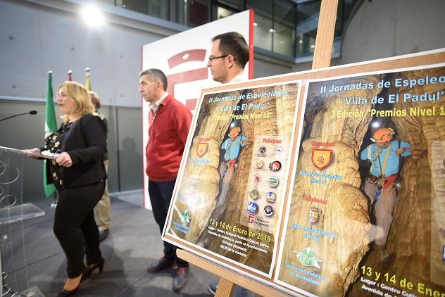 Presentación de las Jornadas de Espeleología Presentación de las Jornadas de Espeleología.