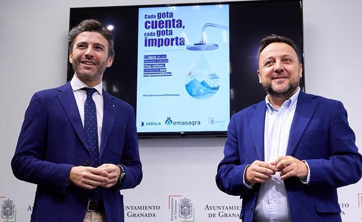 Presentación de la campaña 'Cada gota cuenta, cada gota importa'.