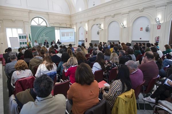 Reunión celebrada en la sede de la Junta.