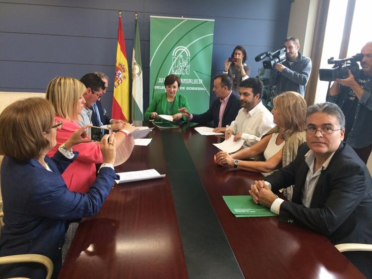 El convenio se ha firmado este jueves. El convenio se ha firmado este jueves.