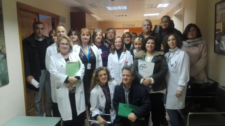 La gerente se ha reunido este martes con las juntas de Personal de los hospitales.