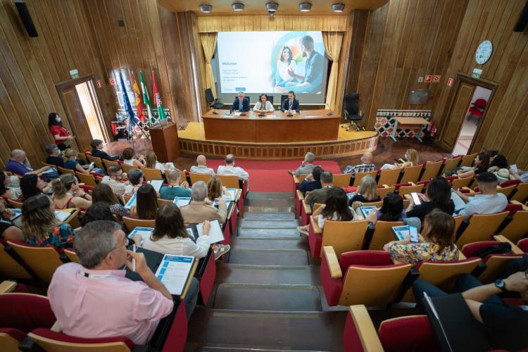 Inauguración del simposio nacional sobre radiocirugía.