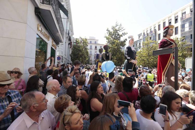 Imagen del desfile de la Tarasca el pasado año.