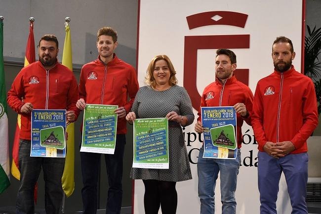 Presentación de la carrera en la Diputación. Presentación de la carrera en la Diputación.