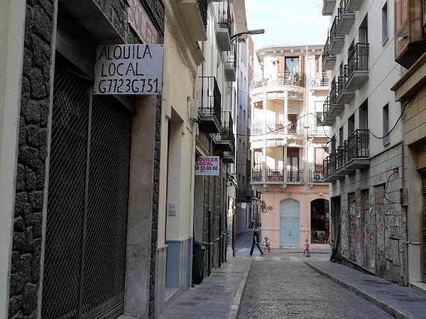 Locales en alquiler en el centro de Granada.