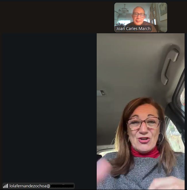 Lola Fernández Ochoa conversa con Joan Carles March, en este impresionante 'Habladurías'.