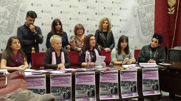 Presentación del manifiesto del 25N.